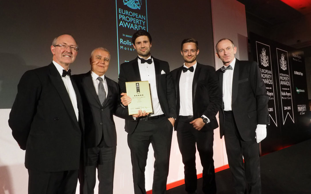 Villa Ivy won “Best property Croatia” at the European Property Awards